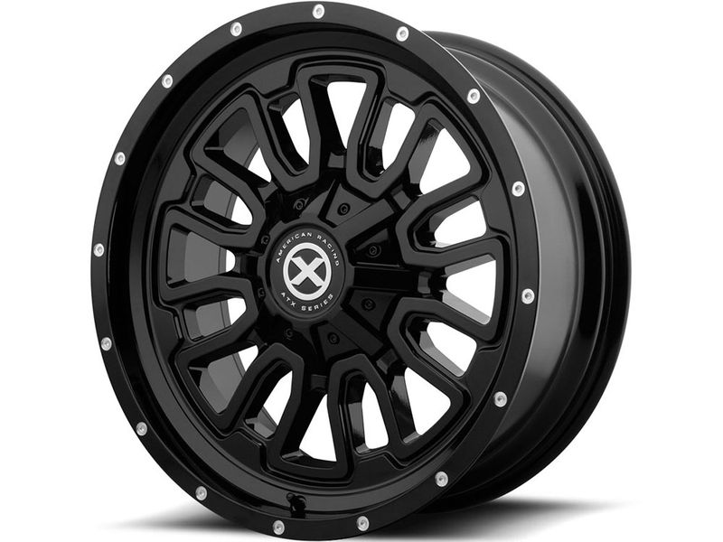 ATX Series Black AX203 Wheels | RealTruck