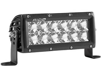 Rigid E-Series PRO Black 6&quot; LED Light Bar