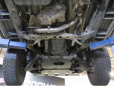 aFe Twisted Steel Race Series Y-Pipes 48-46007-YN | RealTruck