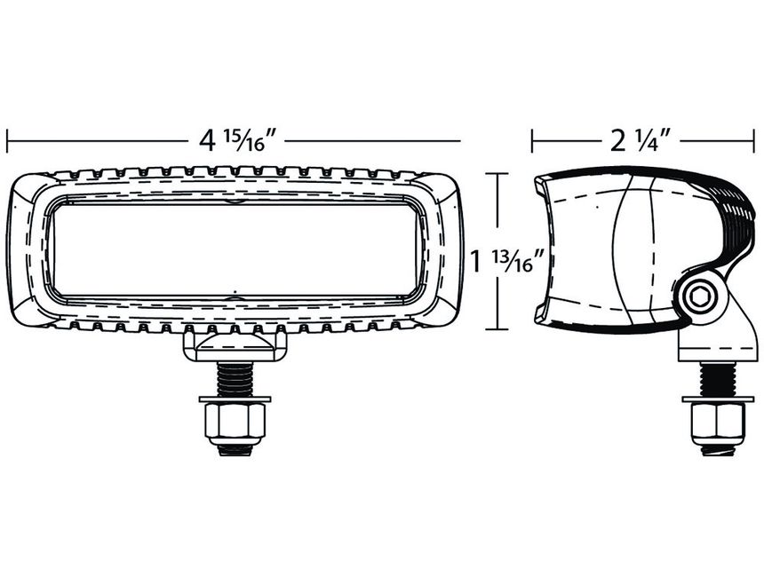 RIGID SRQ PRO LED BackUp Lights 980023 RealTruck
