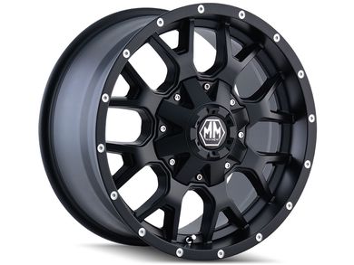 Mayhem Black Warrior Wheels | RealTruck