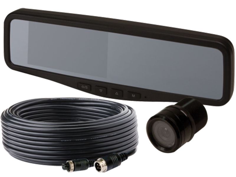 ECCO Gemineye Rear View Mirror BackUp Camera Kit RealTruck