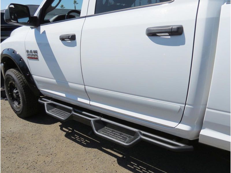 APS Black Drop Step Nerf Bars RealTruck