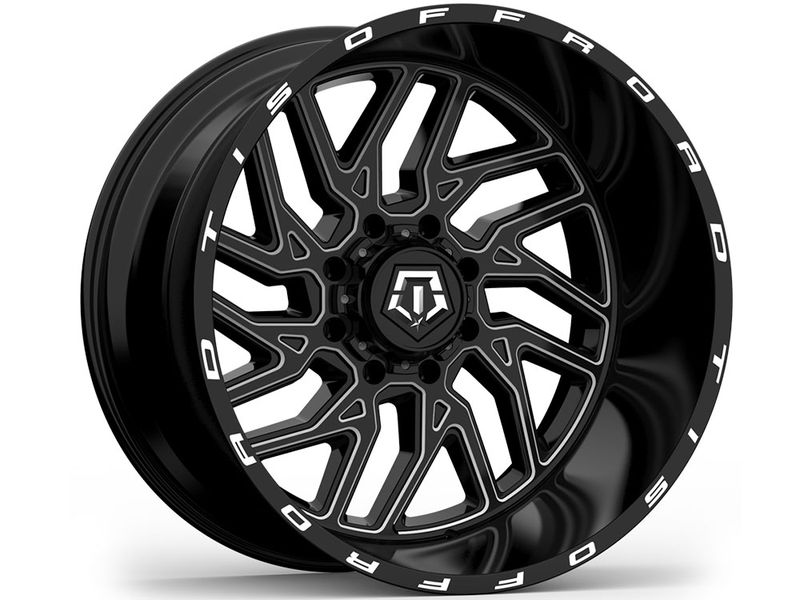 ma TIS Machined Black 544 Wheel TIS-544BM-2098700 | RealTruck