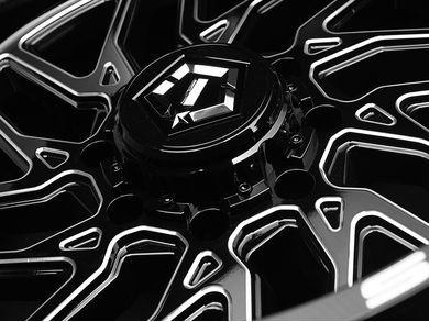 ma TIS Machined Black 544 Wheel TIS-544BM-2098700 | RealTruck