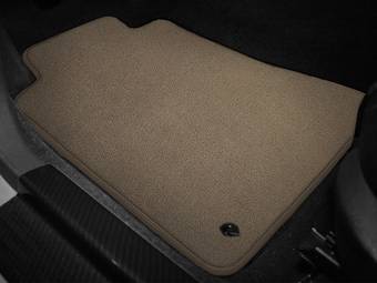 Coverking Black Designer Luxury Plush Floor Mats