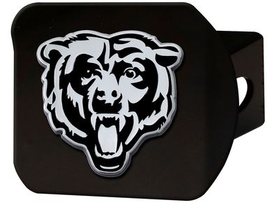 Chicago Bears Hitch Cover - Black