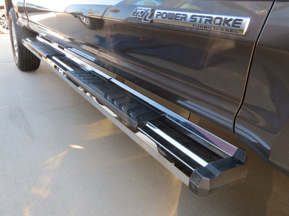 APS S-Series Silver Running Boards WB04SBE8S