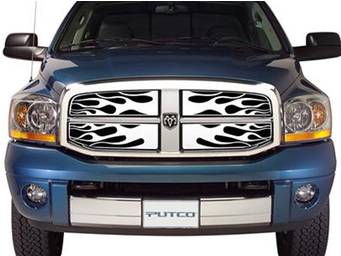 Putco Flaming Inferno Stainless Steel Grille