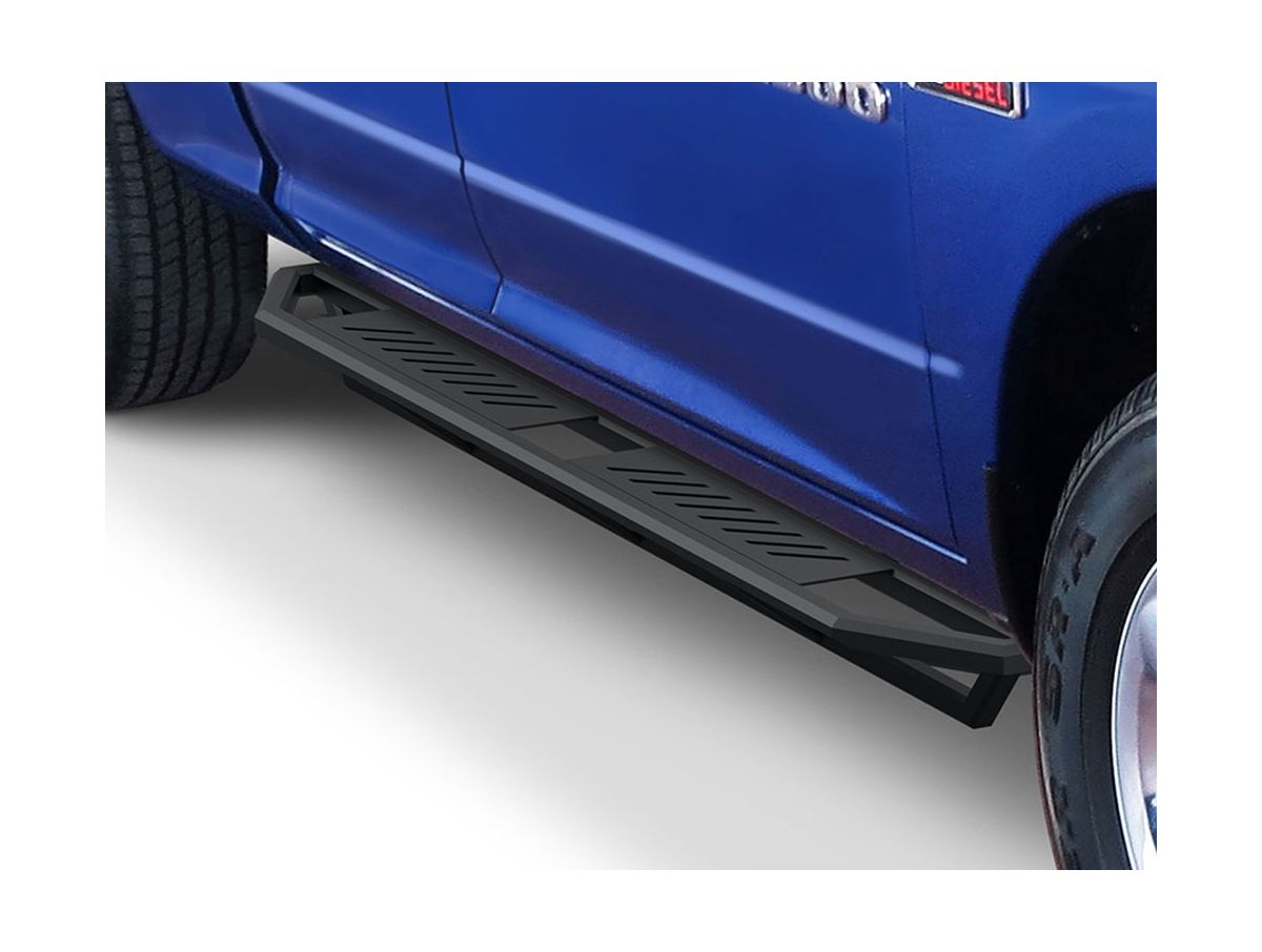 APS Truck Armor Side Steps IA04SAG9B | RealTruck