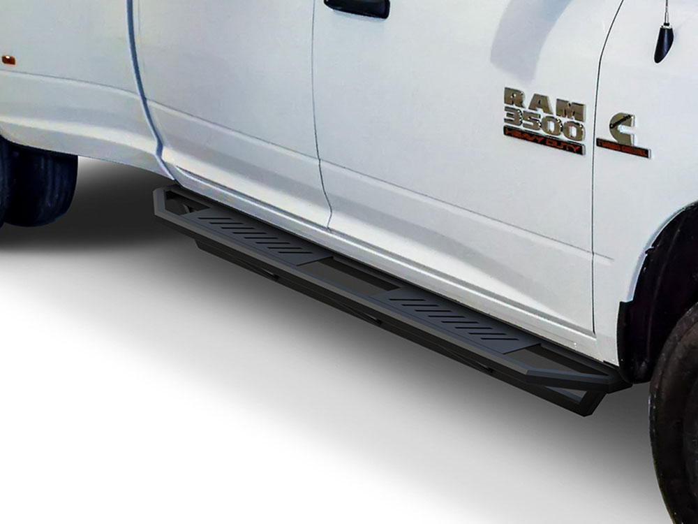 APS Truck Armor Side Steps IA04SBJ8B | RealTruck