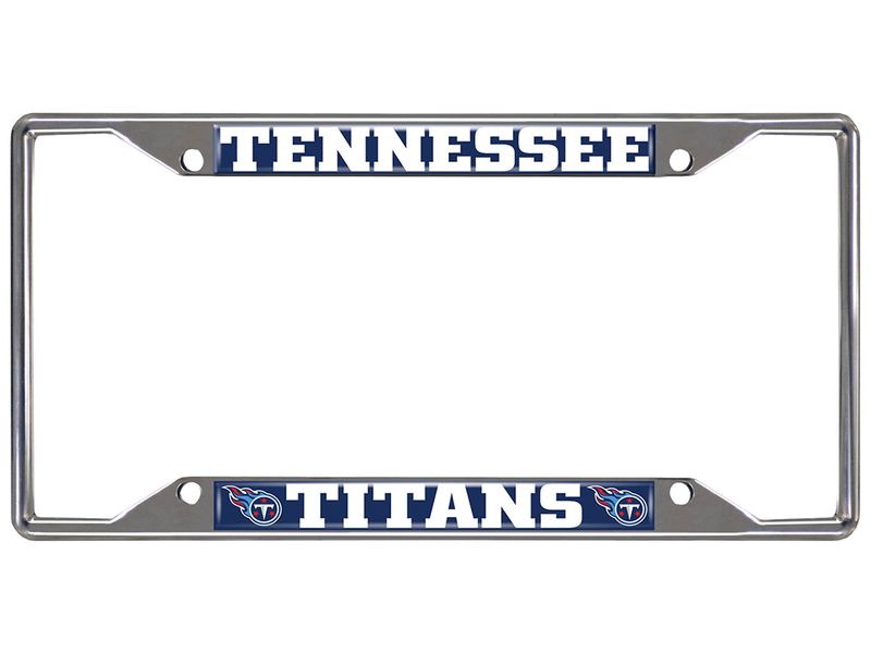 Tennessee Titans Heavy Duty Metal License Plate Frame