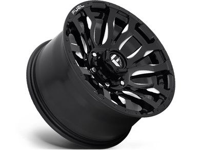 Fuel Milled Gloss Black Blitz Wheel D67320007547 | RealTruck