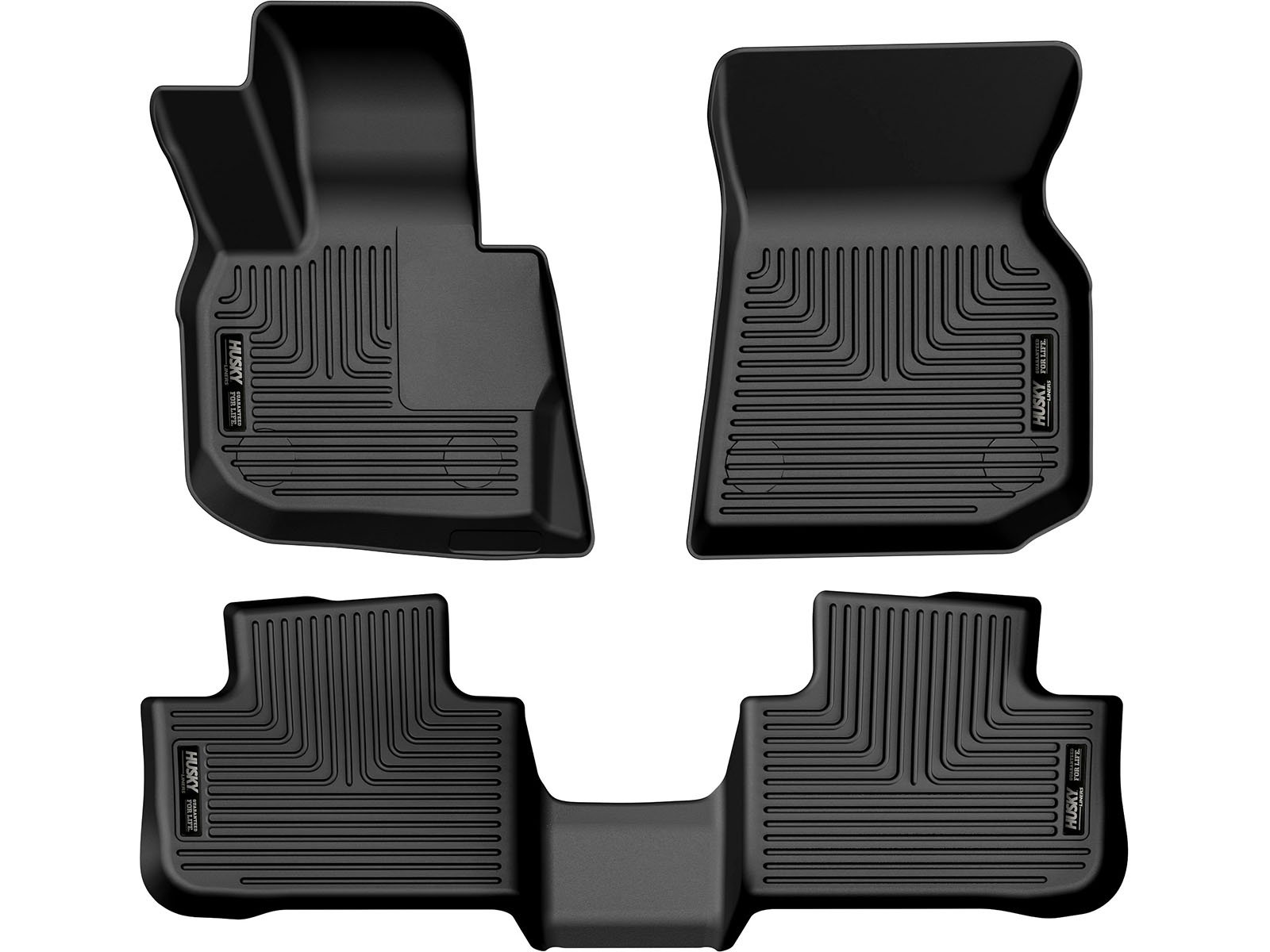 Husky Liners WeatherBeater Floor Liners 2005-2014 Toyota Tacoma Double Cab (Front & Rear)