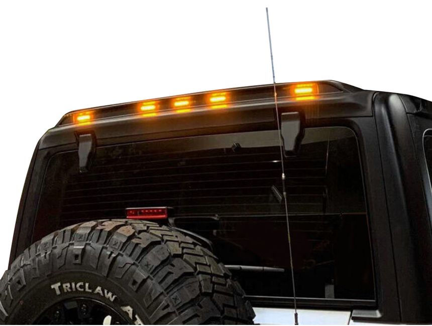Rear Roof Spoiler For Ford Super Duty F250/F350/F450/F550 – Painted Any Color, TSC