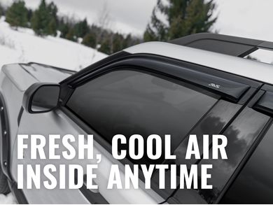 AVS Outside Mount Ventvisor Window Deflectors 94975 | RealTruck