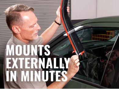 AVS Outside Mount Ventvisor Window Deflectors 94975 | RealTruck