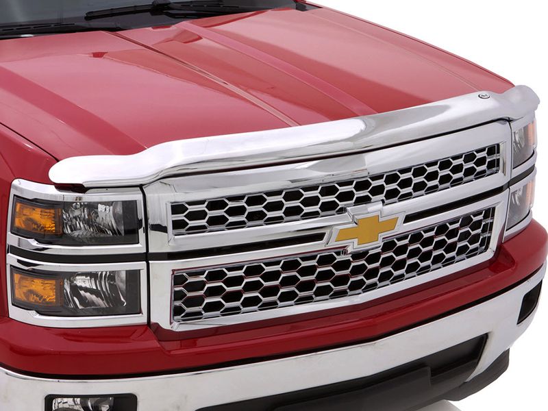 Husky Liners Chrome Aeroskin Low Profile Hood Protector 2892167 | RealTruck