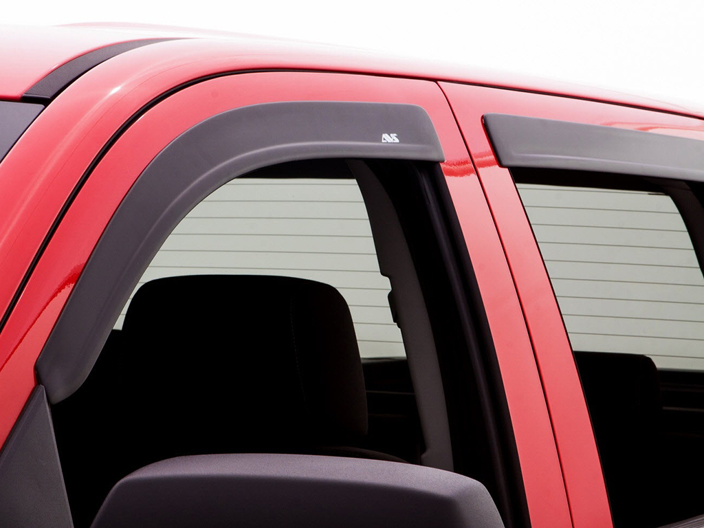 AVS® Matte Black Low Profile Ventvisor® Window Deflectors 774049