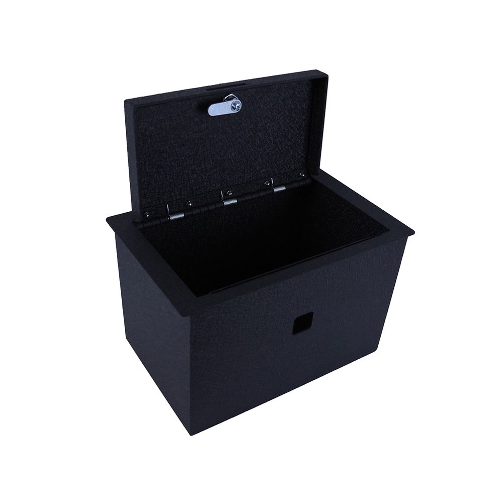 Blk Center Console Safe