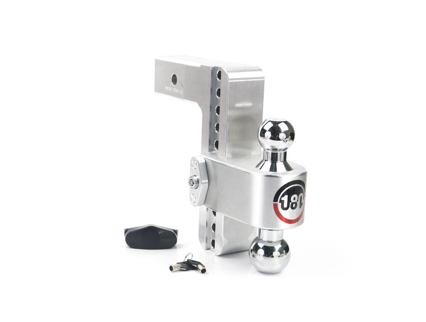 Weigh Safe Adjustable 180 Ball Mount CTB8-2.5 | RealTruck