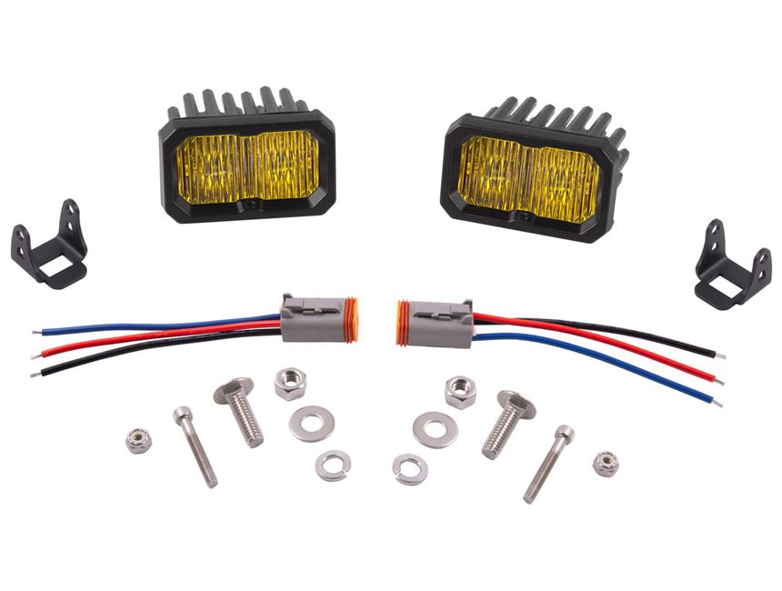Diode Dynamics DD SSC2 Pod - Pro / White / Fog / Flush / Amber BL / Pair (DD6432P) main image 1