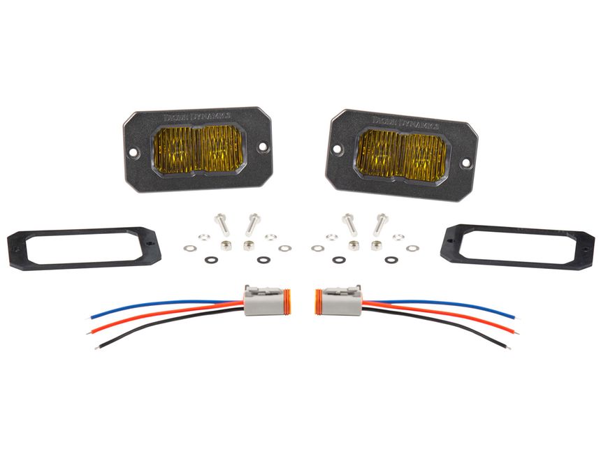 Diode Dynamics SSC2 Flush Pro Series LED Pod Lights DDLDD6433P RealTruck