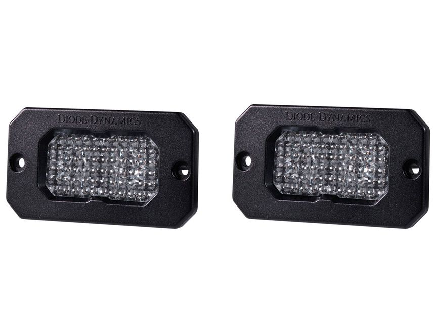 Diode Dynamics DD SSC2 Pod - Pro / White / Flood / Flush / Red BL / Each (DD6436S) main image 1
