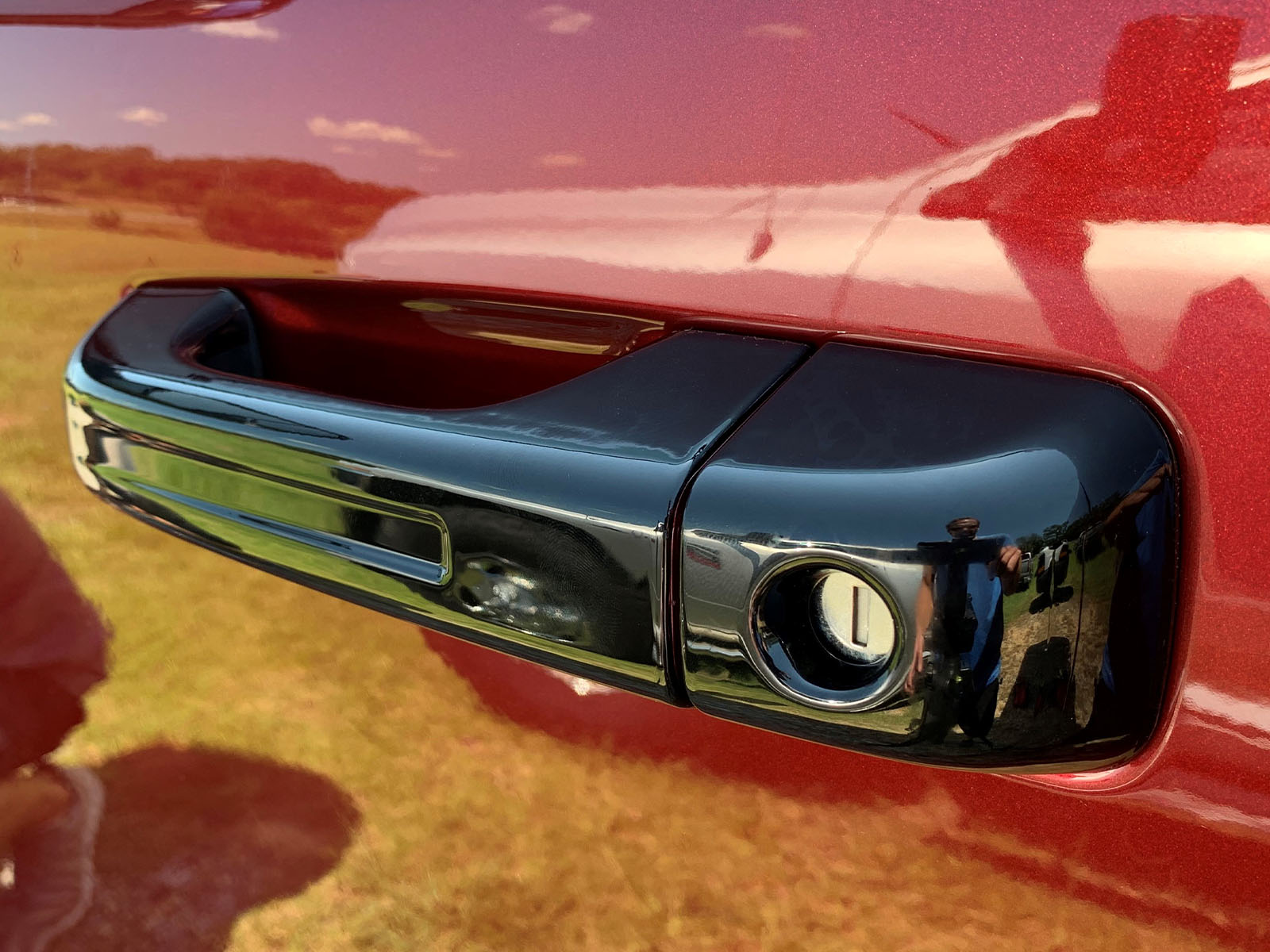 Galaxymotoinc Chrome 4-Door Handle Set For 2015-2020 Ford F150 – Includes Smart Hole & Back Plate Covers, 12 Pieces