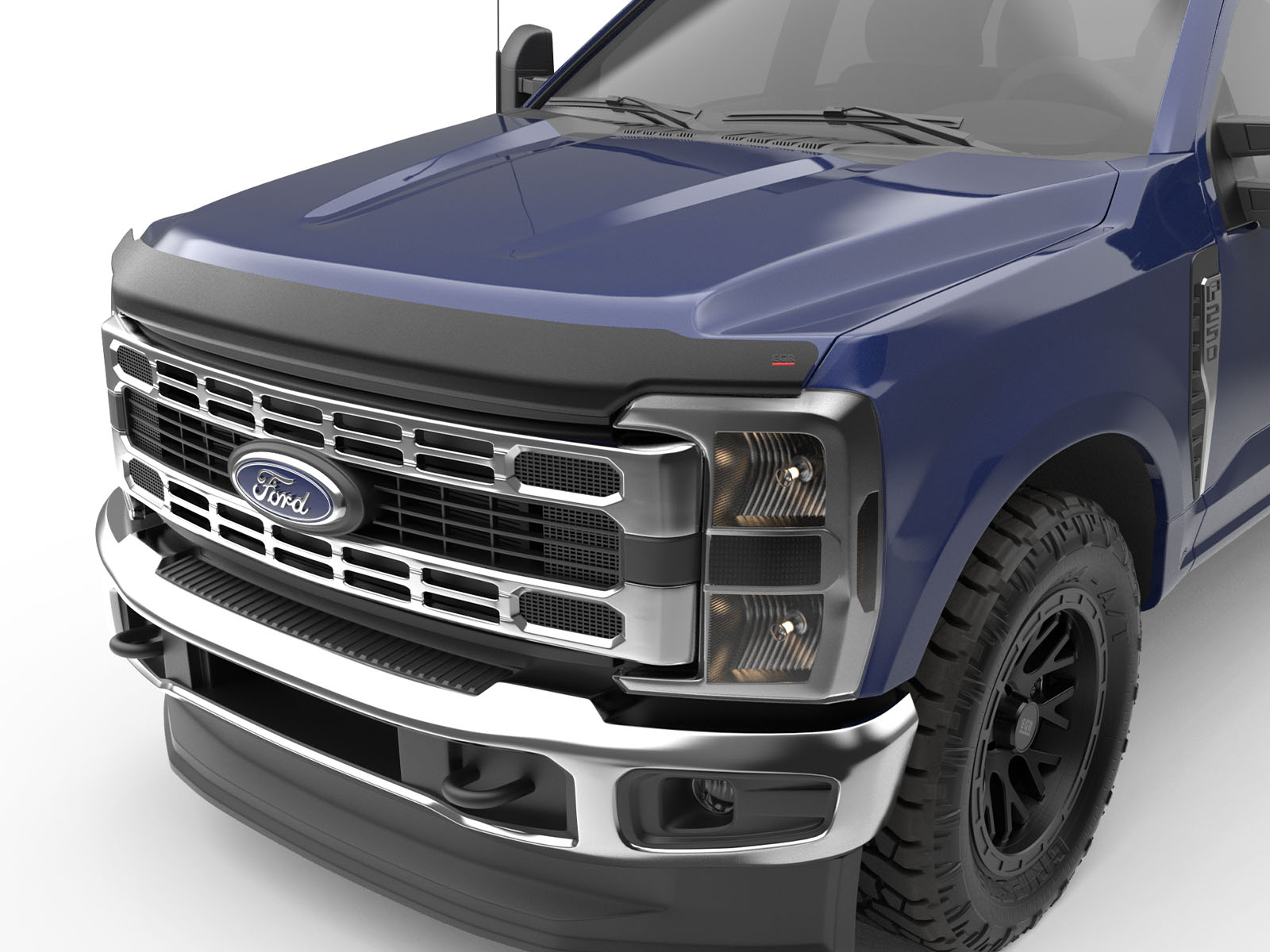 EGR Matte Black Superguard Bug Shield 303505 | RealTruck