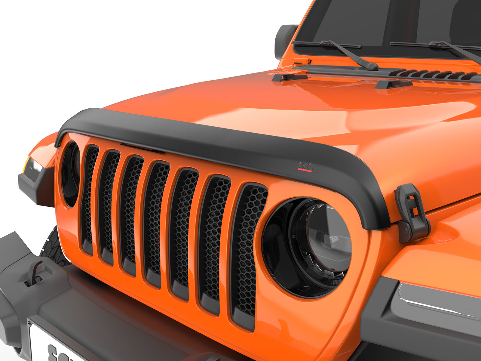 EGR Matte Black Superguard Bug Shield 305255 RealTruck