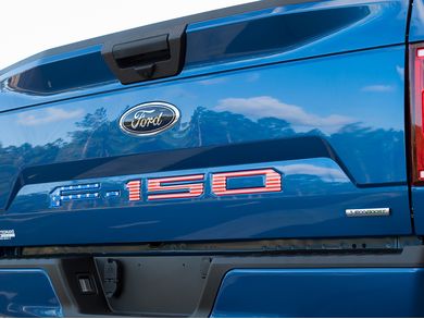 TufSkinz | サイドミラーアクセントオーバーレイ - 2016-2023 Toyota Tacomaに対応 - 4ピースキット TufSkinz inlay for Ranger Raptor emblem, running boards and grill (forged  carbon)