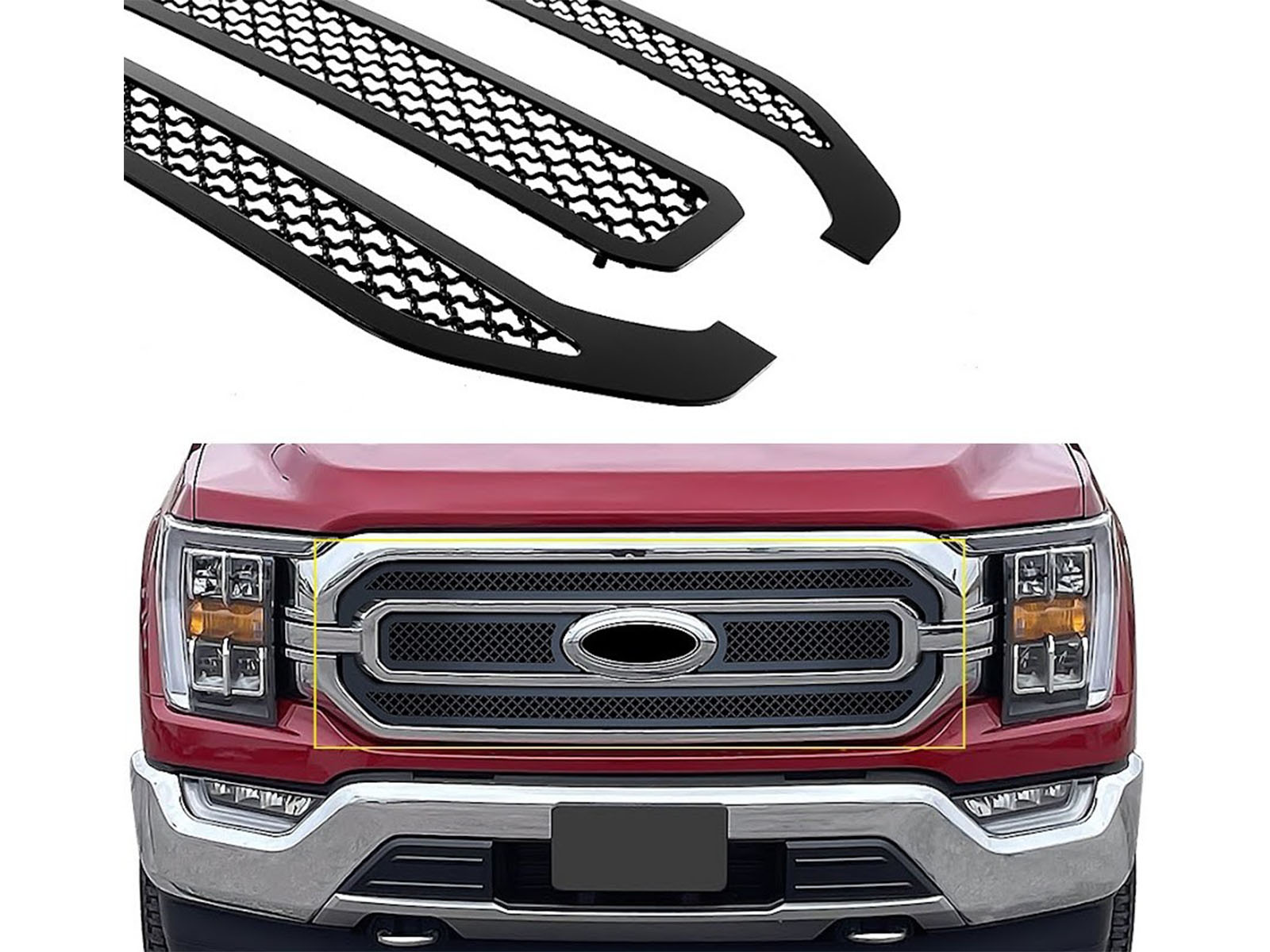 Fits 2021-2025 Ford F150 (APS-GR06GEJ77K)