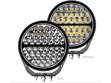 RealTruck Go Rhino Xplor Blackout Series Maxround LED Light