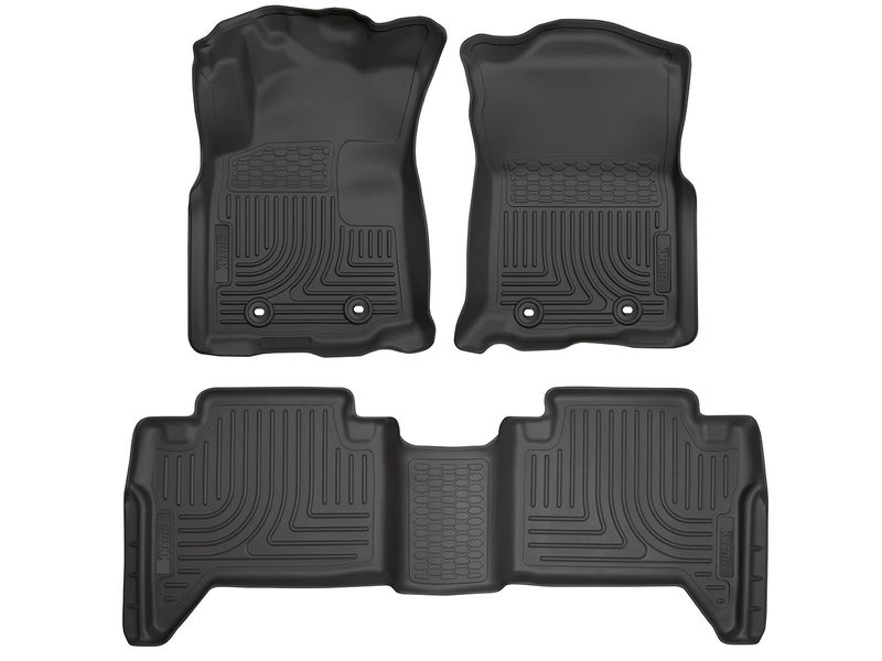 Husky Liners WeatherBeater 2nd Row Black Floor Liners | Toyota Sienna (11-12) (19841)