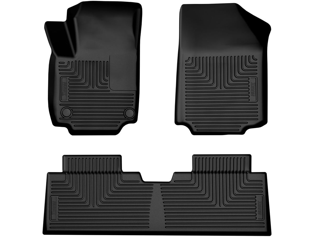 Husky Liners WeatherBeater 2nd Row Black Floor Liners | Toyota Sienna (11-12) (19841) main image 1