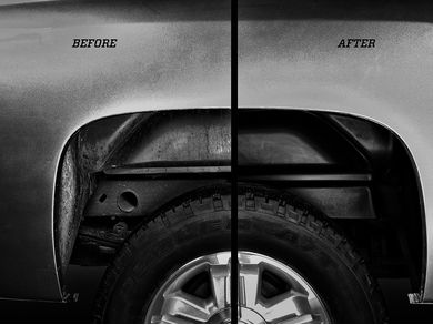 Husky Liners Wheel Well Guards|Rear Wheel Well Guards-Black|79171|Fits 2021 -2022 Ford F-150 Raptor Husky Liners 79131 Husky Liners Rear Wheel Well Guards