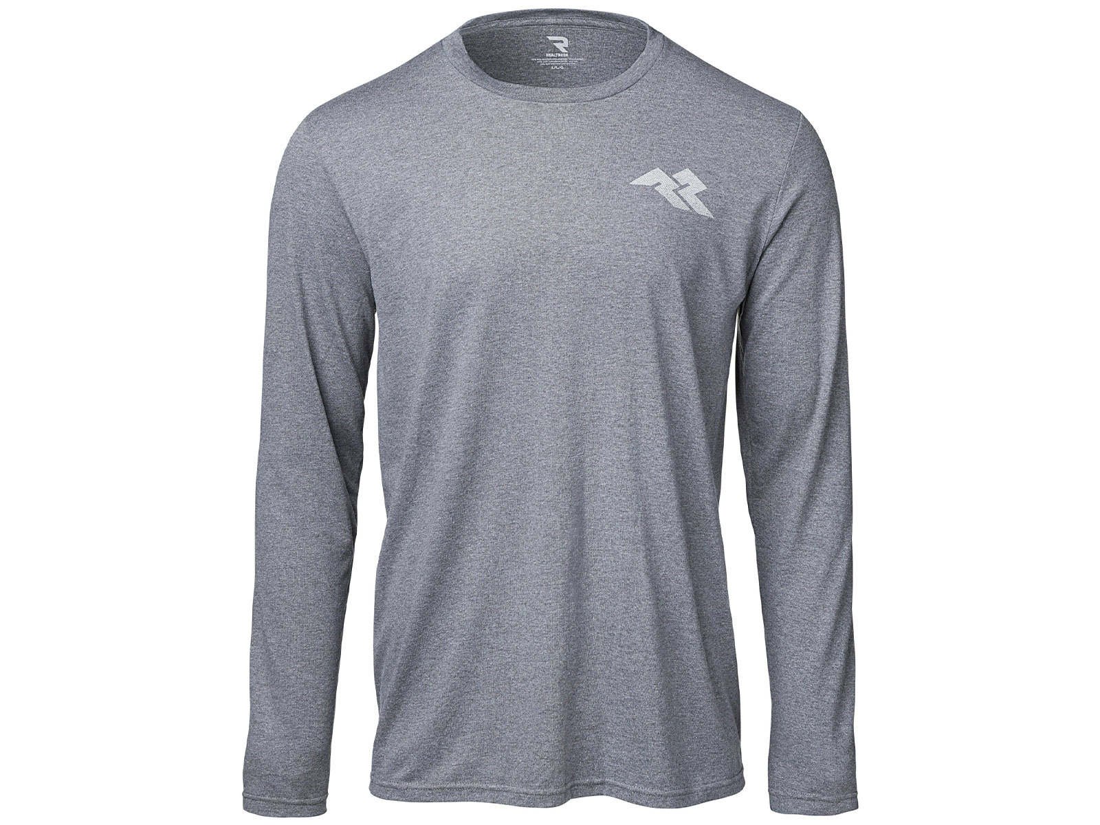 RealTruck Rugged Ridge Men's Heather Grey Logo Long Sleeve T