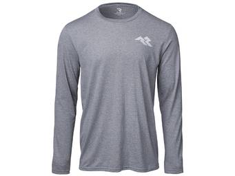 Rugged Ridge Men's Heather Grey Logo Long Sleeve T-Shirt