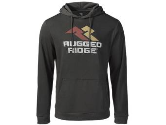 Rugged Ridge Men's Black Double R Hoodie