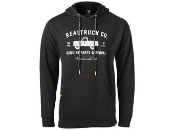 RealTruck Men's Black RealTruck Co. Hoodie