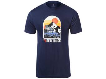 RealTruck Men's Navy Truck Fade T-Shirt