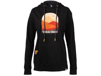 RealTruck Women's Black Mountain Fade Hoodie