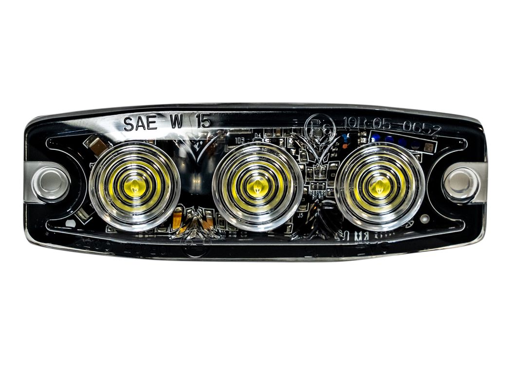 Rectangular Strobe Light Recon Ultra Thin Rectangular Strobe Light 26424WH | RealTruck