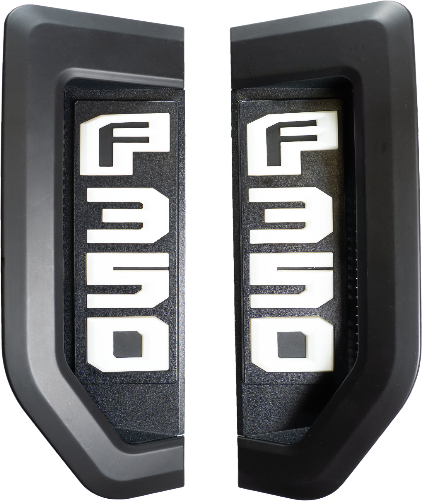 Recon Black F350 Illuminated Emblems 264484BK RealTruck