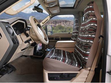 Seat Designs Southwest Sierra Tweed Custom Fit Car & Truck Seat Covers,  Saddle Blanket Seat Covers - Made in the USA