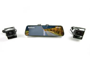 Brandmotion Transparent Trailer Dual Camera System