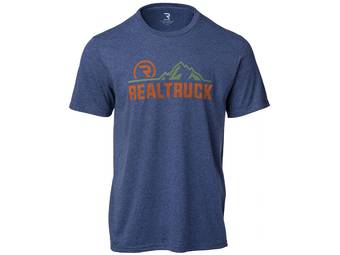 RealTruck Men's Heather Navy Front Range T-Shirt