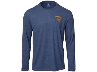 RealTruck Men's Heather Navy Sunset Long Sleeve T-Shirt