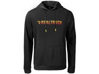 RealTruck Unisex Black Sunset Wordmark Hoodie